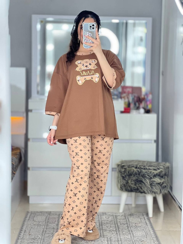 ست بگ طرح LV گوچی