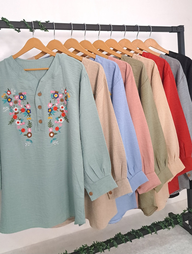 شومیز گلدوزی آرتمیس